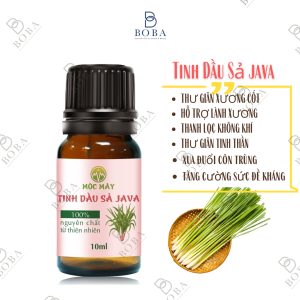 (HCM) Tinh Dầu Sả Java Thiên Nhiên Nguyên Chất Xông Phòng Kháng Khuẩn Đuổi Muỗi & Khuếch Tán Hương Thơm