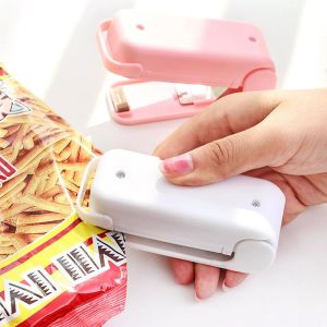 NCNC(okdeals01)  Snacks Impulse Household Zipper Food Portable Capper Sealer Sealing Machine Mini
