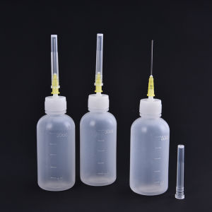 BJ🔧🔩🔗 50ml Polyethylene Needle Dispenser Dispensing Bottle for Rosin Solder Flux Paste