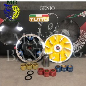 RUMAH ROLLER SET ASSY GENIO MERK TUTTO PNP MOTOR BEAT LED/BEAT DELUXE/BEAT STREET LED MERK TUTTO PREMIUM