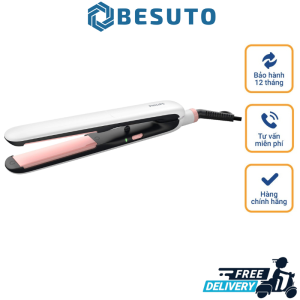 Máy Ép Tóc Philips HP8321/40 Máy Làm Tóc Bóng Mượt Dễ Dàng Sử Dụng Thời Gian Làm Nóng Nhanh Hơn Tiện Lợi Nhỏ Gọn Sử Dụng Mọi Nơi Nhập Đức Bảo Hành 12 Tháng