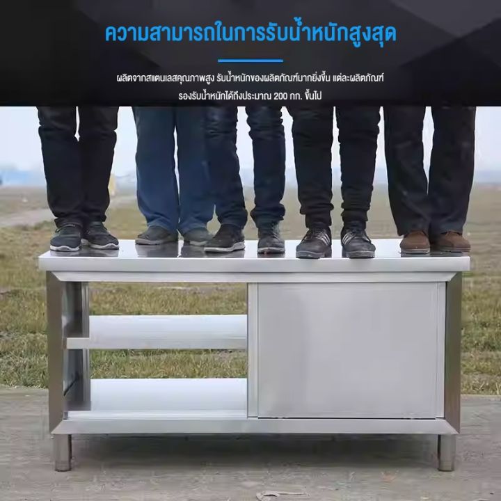 🔥โปรโมชั่นราคาถูก🔥เคาน์เตอร์เชิงพาณิชย์ เคาน์เตอร์สแตนเลส สแตนเลสหนา ...