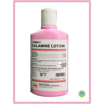 PRIMES CALAMINE LOTION 150ML (EXP:06/2029)