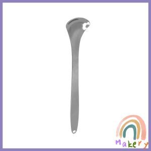 Makery【Ready in Stock】 Stainless Steel Tongue Cleaner Portable Tongue Scrapers Brushes for  Fresher Breath