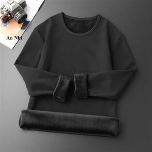 Áo Lót Lông Cực Ấm Tay Dài giữ Nhiệt Co Giãn Màu Săc Trẻ Trung Năng Động