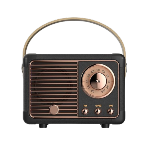 ลำโพงบลูทูธ พกพา ลำโพงบลูทูธไร้สาย แบบวินเทจ ลำโพง ดีไซน์หรูหราและวินเทจบลูทูธ5.0 สินค้าพร้อมส่งในไทย