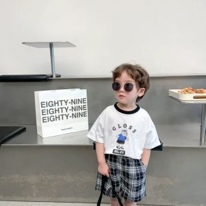 BABYFINE ชุดเด็กผู้ชาย3 6 ชุดเด็กผู้ชาย ชุดเด็กชายเท่ๆ ชุดเด็กผู้ชาย ชุดเด็ดผู้ชาย เสื้อนักเรียน ช เสื้อเด็กชาย