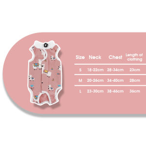 Cat Recovery Suit After Surgery Pet Surgery Suit Spay Neuter Suit E Collar Alternative With Hook And Loop