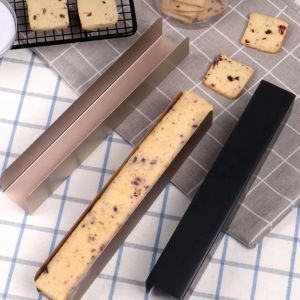 NCNC Không dính Khuôn bánh quy hình chữ U Hình vuông Thép cacbon Khuôn Nam Việt Quất Dụng cụ làm bánh Tự làm Khuôn bánh quy bánh quy Món tráng miệng