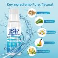 Mouthwash to Keep Fresh Breath & Relief Dry Mouth, Tonsil Stone Remover-Soothe Tonsils, Tonsil Rinse for Extreme Bad Breath Treatment, Chemical Free Tonsilolitos Removedor, 100ML.