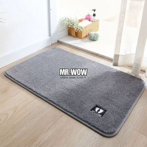 Non-Slip High Quality Stuffed Carpet Rectangular Soft Bath Mat Kitchen Carpet Microfiber 40*60CM