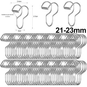 10ชิ้นหัวแขวนตากผ้าราวแขวนสแตนเลสกันลื่นที่แขวนแบบยึดตะขอที่ใส่ของแบบแขวนเสื้อผ้าคลิปหนีบกลางแจ้ง