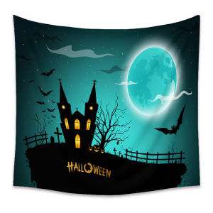 Tapestry Home Bohemian Tapestry Room Decoration Background Cloth ins Wind Hanging Cloth Halloween Tapestry