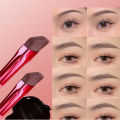 Kuas alis pipih mua sikat tegak miring tebal kotak lurus waterproof eyebrow eyeliner brush lembut yang bagus rapihin alis ngebentuk concealer. 