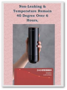 Portable Stainless Steel Thermal Flask Water Bottle