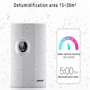 ZETA 4L Large Capacity Dehumidifier with Air Purifier Negative Ion PM2.5 Dust Removal Dual Cooling Plate 120sqm Large Room Moisture Absorber for Home Bedroom Closet Basement Mold Removal Clothes Drying Low Noise Energy Saving
