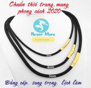 Dây chuyền dù thái cao cấp khóa Vip Titan mạ vàng đẹp mà chất - chọn size theo yêu cầu