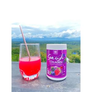 🦌{2แถม1} คอลลาเจนแท้เกาหลี ผิว ขาว กระดูก เร่งด่วน แบรนด์ กันจิ Ganji Collagen type2 เข้มข้น  ผสมวิตซีและกลูต้า 3รสชาติ ไม่คาว