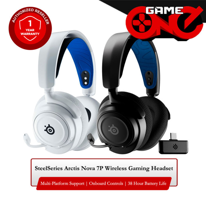 SteelSeries Arctis Nova 7P Wireless Gaming Headset for PS5 PS4