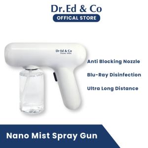 Dr.Ed & Co Blue Ray Nano Mist Spray Gun Disinfectant Wireless Spray Gun | Semburan Pembasmi Kuman Nano | 蓝光无线纳米喷雾枪