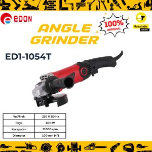 ANGEL GRINDER GRINDA1054 1054T GRINDAMDON JP06 GRINDA GERINDA TANGAN MDON grinda gerinda  MESIN GERINDA TANGAN EDON ED1-1054T 4 INCH GRATIS BATU POTONG