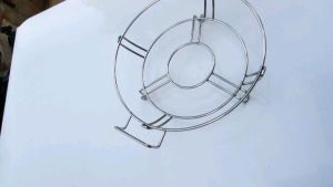 Rế nồi inox có quai xách hình tròn đường kính 26cm