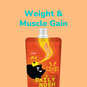 PAWSONA Daily Nosh Cat Functional Creamy Wet Food 50g | Chicken Salmon Supplement High Protein Vitamin Booster Makanan Basah Calorie Tinggi | Snek Kucing Gemuk Bulu Gebu Lebat Kurang Gugur Puree Paste Pouch Kitten Adult Senior Healthy Snack