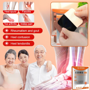 Heel Pain Relief Patch Ankle Pain Relief Plantar Fasciitis Foot Care Stickers Treatment Of Achilles Joint Pain Quick Relief Herbal Patch 足部疼痛舒缓贴