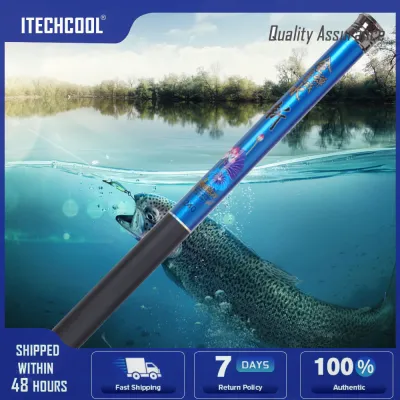 Kids Portable Telescopic Fishing Rod Lightweight Durable Childrens Fishing Pole for Lakes Reservoirs Easy to Carry and Use Outdoors