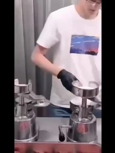 Stainless Steel Burger Shaping Press – Quickly Creates Juicy Patties with Uniform Shape Great for Home Cooking & Business Use