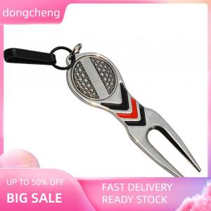 dongcheng Công cụ sửa chữa Golf Bóng đánh dấu hợp kim từ tính với móc tiêu chuẩn thể thao bị bảo vệ