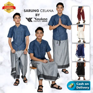 Sarung Celana Dewasa Model Sarcel Motif Tenun Naga