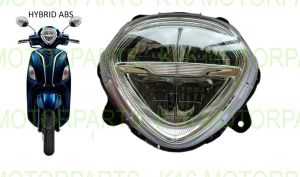 ไฟหน้า ครบชุด GRAND FILANO HYBRID ปี 2018-2022 # รุ่น ไฮบริด # ระบบไฟ L.E.D. # 2007-261-00