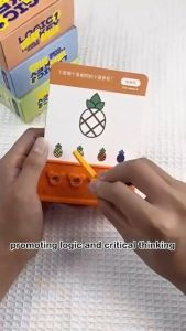 Logic Key Early Education Toys Key Toys for Kids Mind Games for Kids Logical Thinking Training Puzzle Game Educational Toys