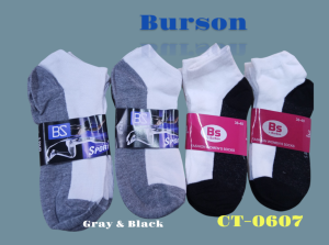 BURSON 12 Pairs Burson Socks Cotton Socks For Men