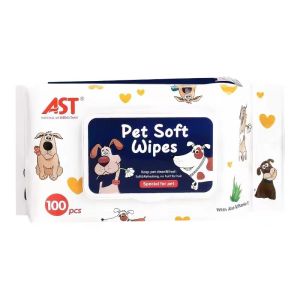 [Pety Box] Pet Wet Wipes 100pcs/pack Multipurpose Grooming Wet Tissue for Dogs Cats