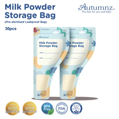 Autumnz Milk Powder Storage Bag (Pre-sterilised Leakproof Bag) | Storage Bag