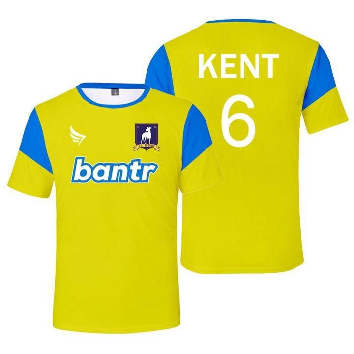 Ted Lasso Season 3 Afc Richmond Football Jersey เสื้อยืดคอกลมแขนสั้น Tee Kent Tartt Rojas คอสเพล 8511