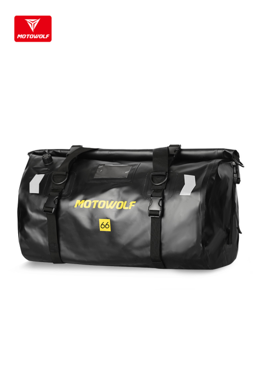 Motowolf MDL0717 Motorcycle Dry Bag Carrier 66L Black Lazada PH