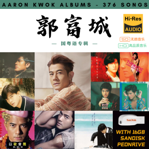 [376首] Pendrive Song 音乐USB 郭富城国粤语专辑 mp3 超高音质 16gb 流畅播放 Aaron Kwok Songs 车载音乐