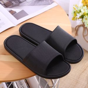 Sandal Selop Pria Polos Bahan Karet Import Kekinian