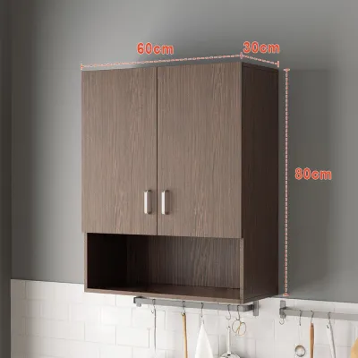 Bewell Wall Cabinet Bathroom Hanging Cabinet Balcony Kitchen Cabinet Storage Wall Cabinet
