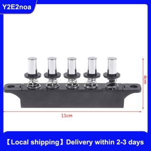 【Local shipping】 Five-position plug-in button switch for range hood five-position silver switch