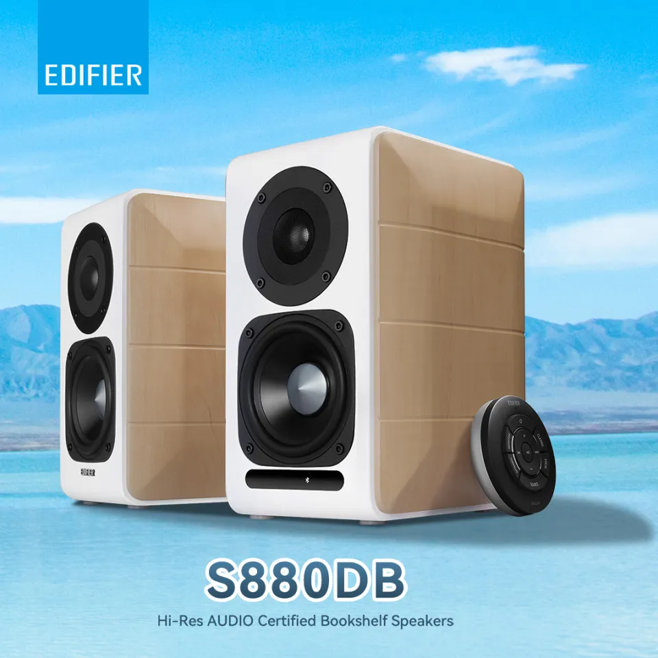 Edifier S880DB Hi-Res AUDIO Certified Bookshelf Speakers Lazada