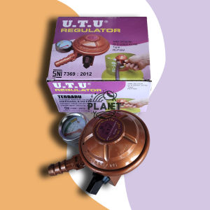 Kepala regulator kompor gas tekanan rendah UTU meter / regulator kompor gas rumah tangga