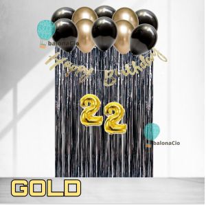 Paket Dekorasi Ulang Tahun Happy Birthday Set 04