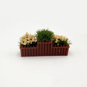 XIAHU 1:12 Scale Dollhouse Simulated Flowers Lifelike 10 Colors Cherry Blossom Flowers  Garden Lifelike Artificial Flower Doll House Decor