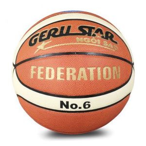 Bóng rổ GERU STAR Federation - Bóng thi đấu chính thức Liên Đoàn Bóng Rổ Việt Nam (tặng túi lưới và kim bơm)
