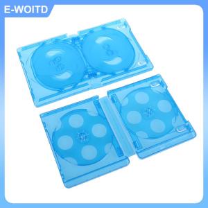 【E-WOITD】 CD Case CD Storage Box 1Pc Blu-ray Replacement Game Cases Protective Box For PS4 PS5 CD DVD Discs Storage Bracket Box
