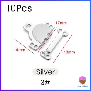 First Chioce  ตะขอกางเกง ตะขอกระโปรงนักเรียน ตะขอเกี่ยว DIY ตะขอซ่อนเสื้อผ้า metal button